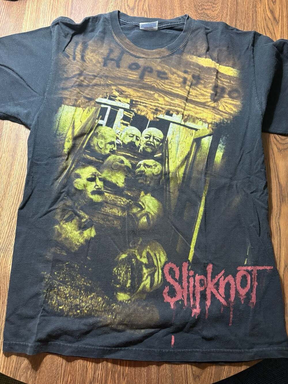 Vintage Slipknot All Hope Is Gone Band T-Shirt Size M
